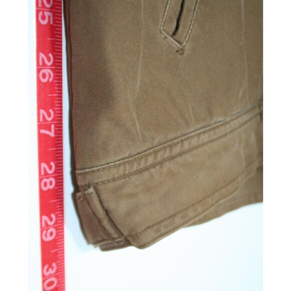 VTG Old Navy Canvas Barn Chore Coat Mens XXL Brown Fleece Lined Workwear Jacket - Picture 8 of 9